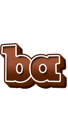 Ba brownie logo