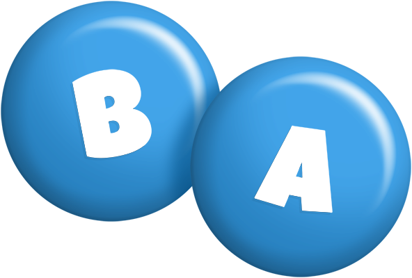 Ba candy-blue logo