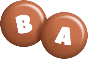 Ba candy-brown logo