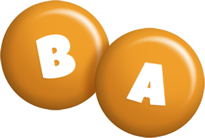 Ba candy-orange logo