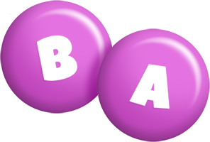 Ba candy-purple logo