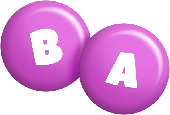 Ba candy-purple logo