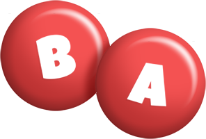 Ba candy-red logo