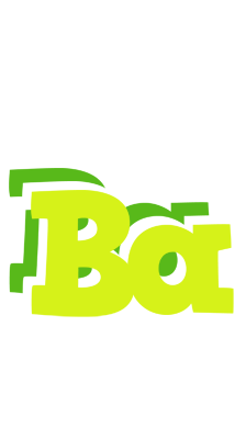 Ba citrus logo