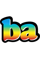 Ba color logo