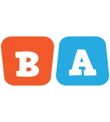 Ba comics logo