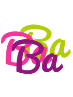 Ba flowers logo