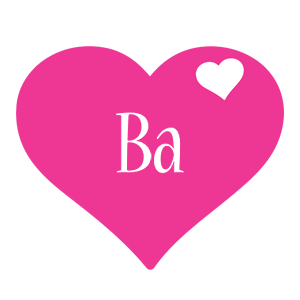Ba Logo | Name Logo Generator - I Love, Love Heart, Boots, Friday, Jungle  Style