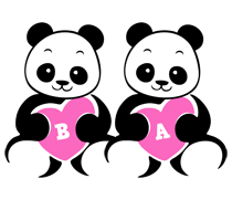Ba Logo | Name Logo Generator - Popstar, Love Panda, Cartoon, Soccer,  America Style