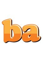 Ba orange logo