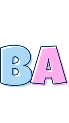 Ba pastel logo