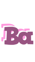 Ba relaxing logo