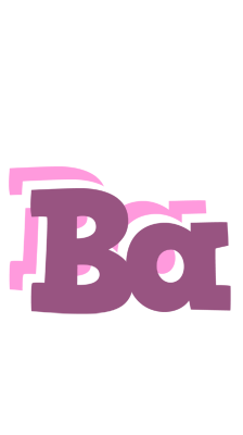 Ba relaxing logo