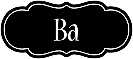 Ba welcome logo