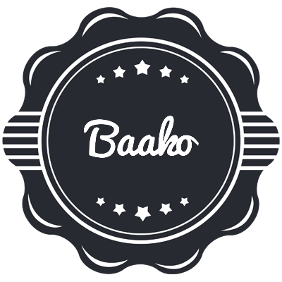 Baako badge logo