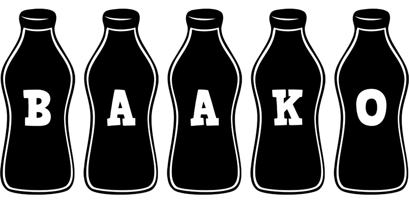 Baako bottle logo