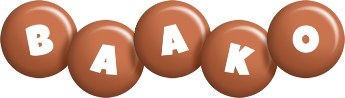 Baako candy-brown logo