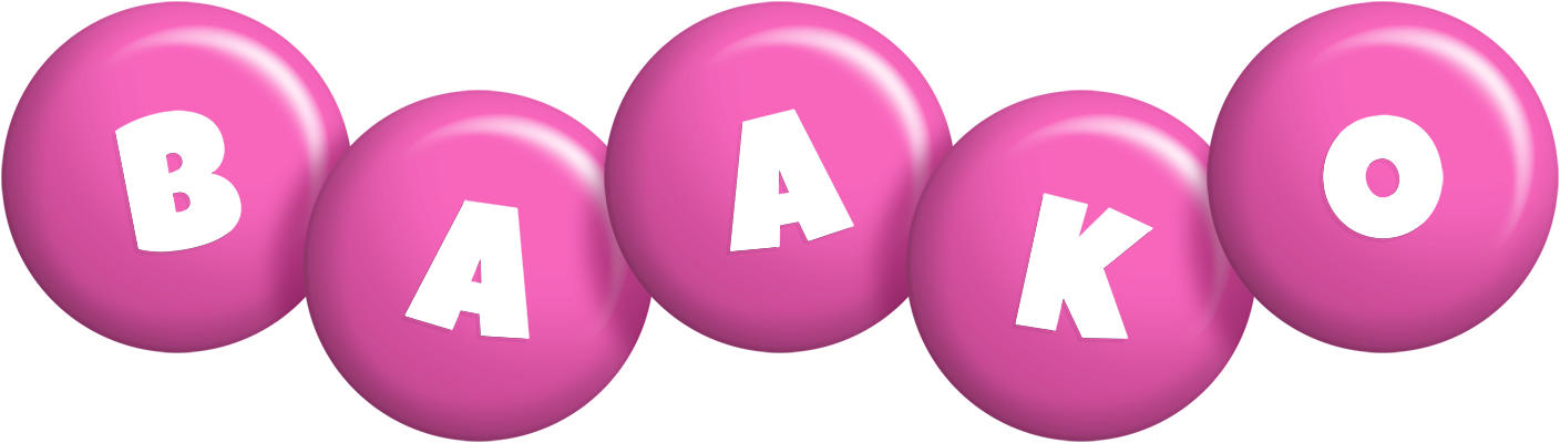 Baako candy-pink logo