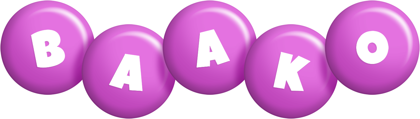 Baako candy-purple logo