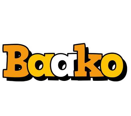 Baako cartoon logo