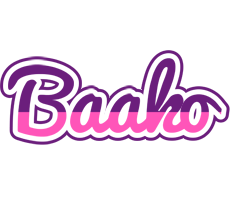 Baako cheerful logo