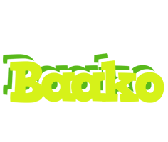 Baako citrus logo