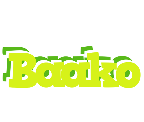 Baako citrus logo