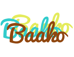 Baako cupcake logo