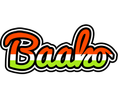 Baako exotic logo