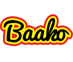 Baako flaming logo