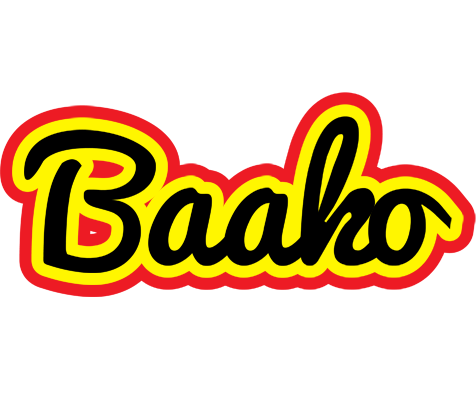 Baako flaming logo