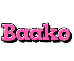 Baako girlish logo