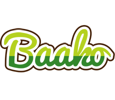 Baako golfing logo