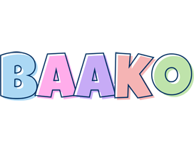 Baako pastel logo