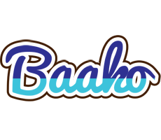 Baako raining logo