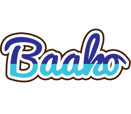 Baako raining logo