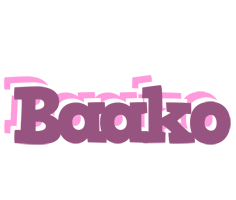 Baako relaxing logo