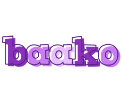 Baako sensual logo