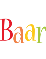 Baar birthday logo