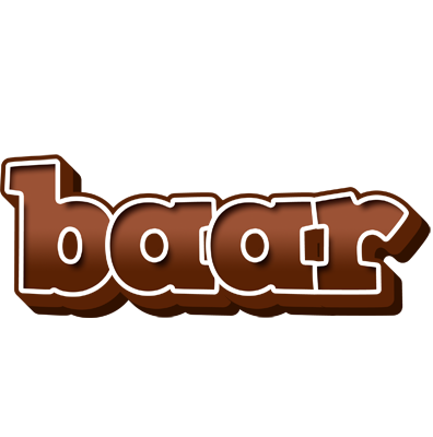 Baar brownie logo