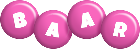 Baar candy-pink logo