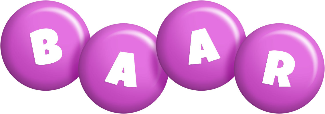 Baar candy-purple logo
