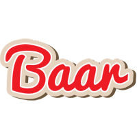 Baar chocolate logo