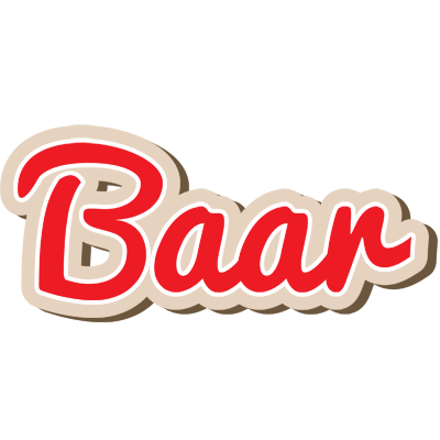 Baar chocolate logo