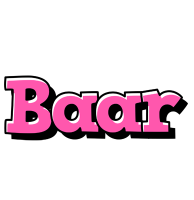 Baar girlish logo