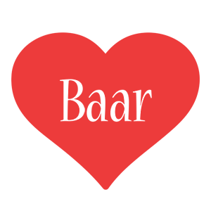 Baar love logo