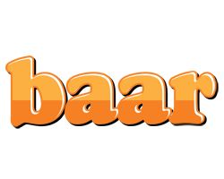 Baar orange logo