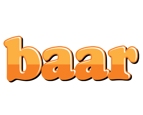 Baar orange logo