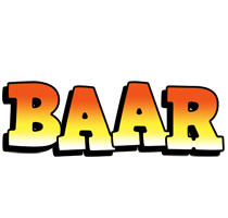 Baar sunset logo