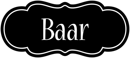 Baar welcome logo